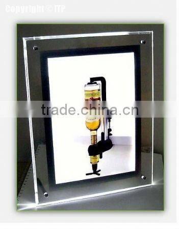 Super slim advertising LED signage board