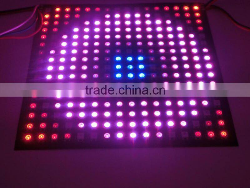 256pixels smd 5050 rgb ws2812b led dot matrix