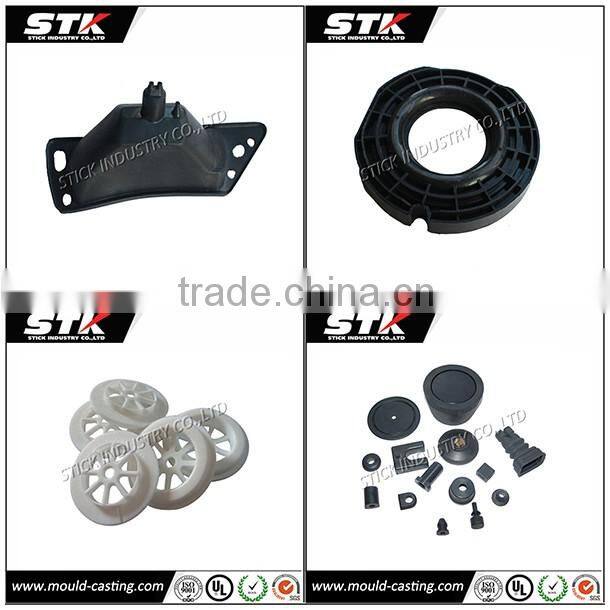 Hot Pressing Molding Black Rubber Components