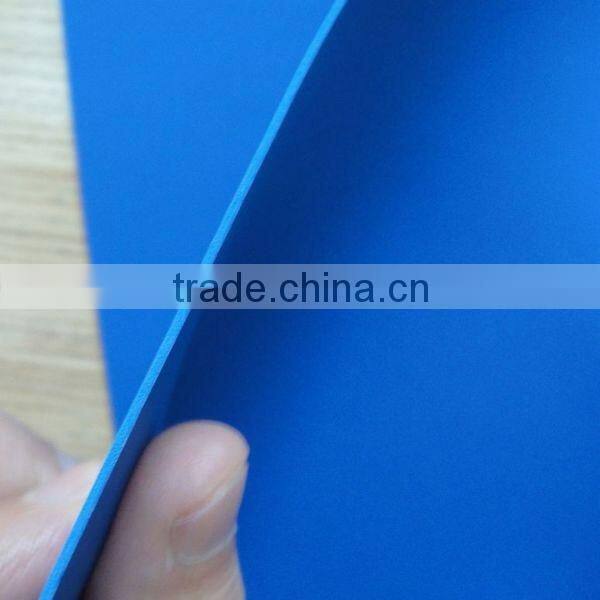 PVC leather 100% polyester fabric for book bonding surface usage