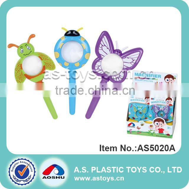 novelty robot toy plastic magnifying glass