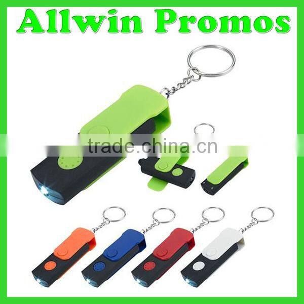 Promotional Whistle Keychain with LED