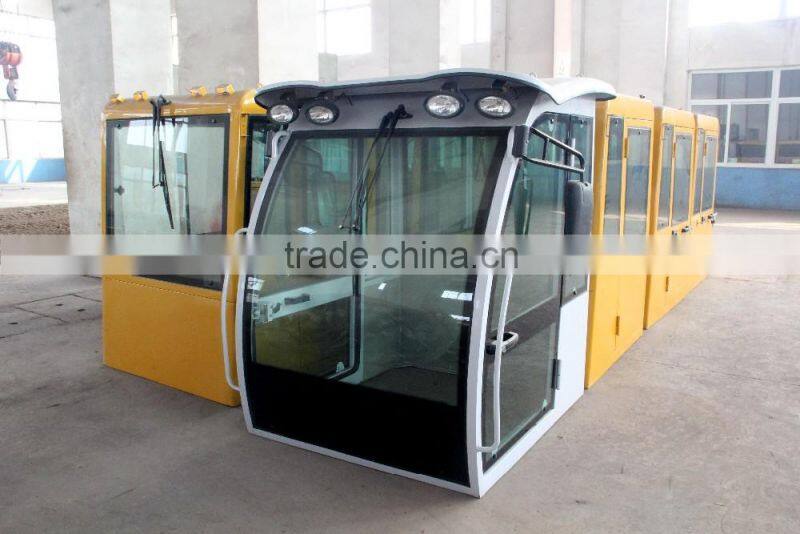 top quality 3 bin organic fertilizer composting turning machine