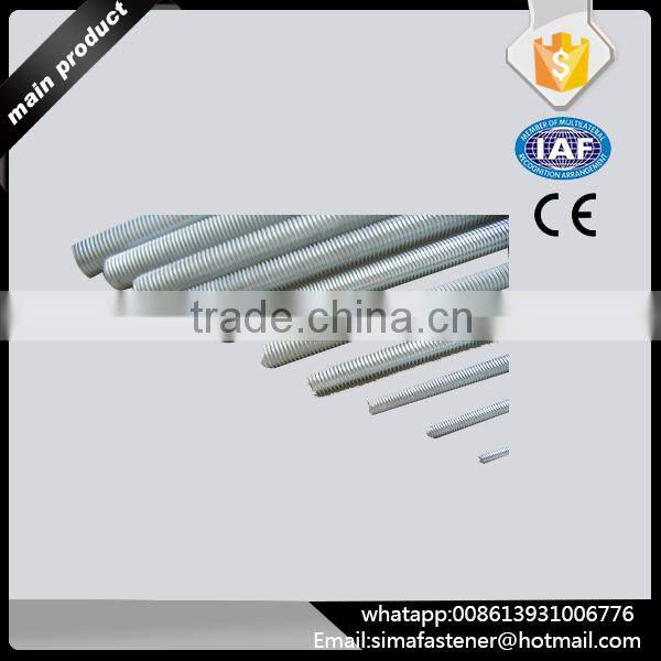Hardware fasteners din975 threaded rod manufacturers