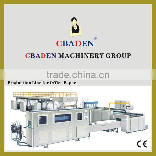 Five Roller High Speed Roll Copy Paper Cutting Machine