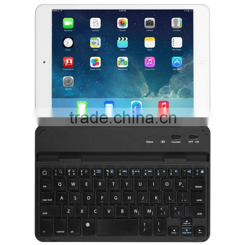 Gtide innovative products new aluminum bluetooth keyboard cover for iPad mini 2