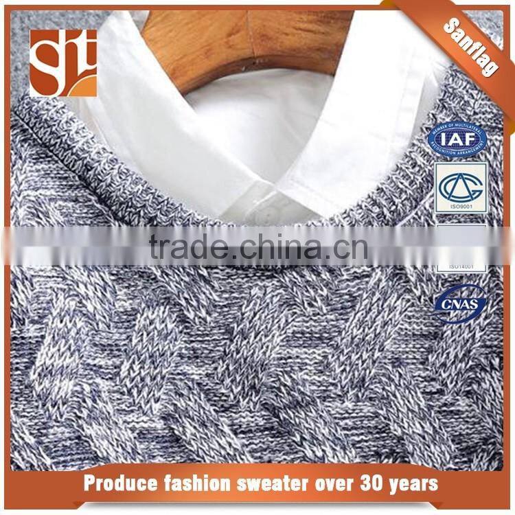 Best selling latest sweater designs for men,mens latest design winter sweater wholesale China manufacturer