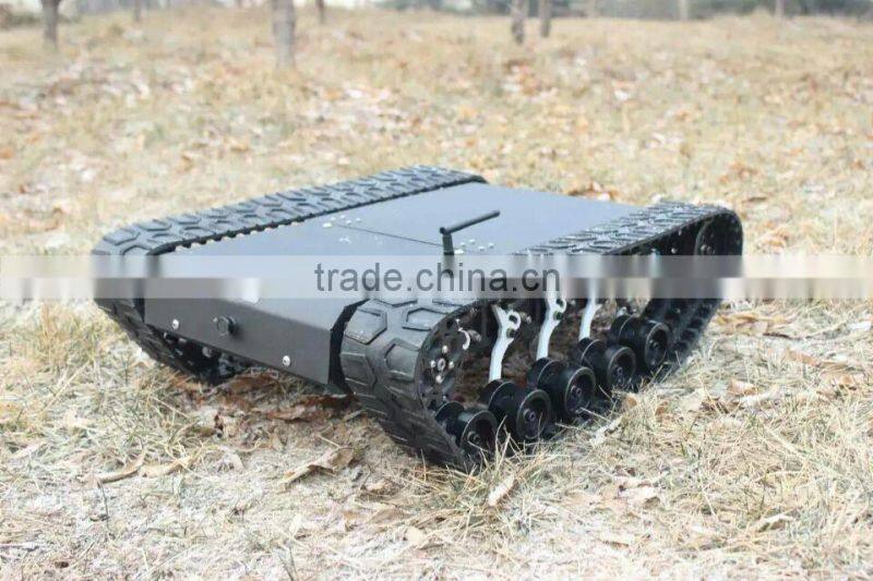 Suspension undercarriage/ Roboat rubber track chassis