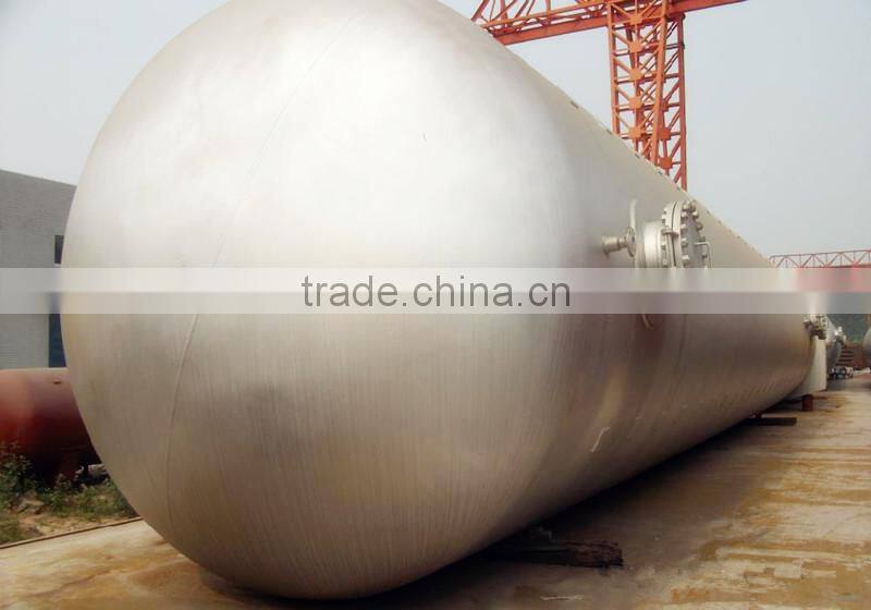 Horizontal Type and Large Stainless Steel Pressure Container