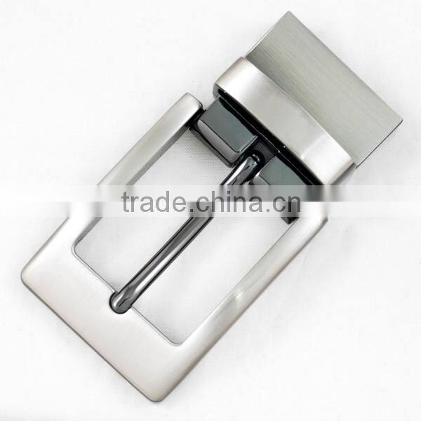 Hot sale popular reversible man blank belt buckles wholesale