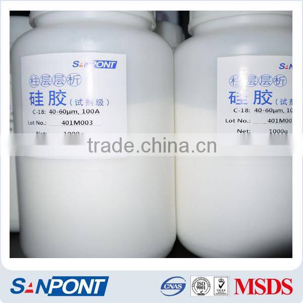SANPONT Variable-Pressure Adsorption Chemical Regeant China Silica Gel C18