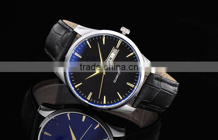 Luxury New Arrival Factory Price Business Men Leather Watch