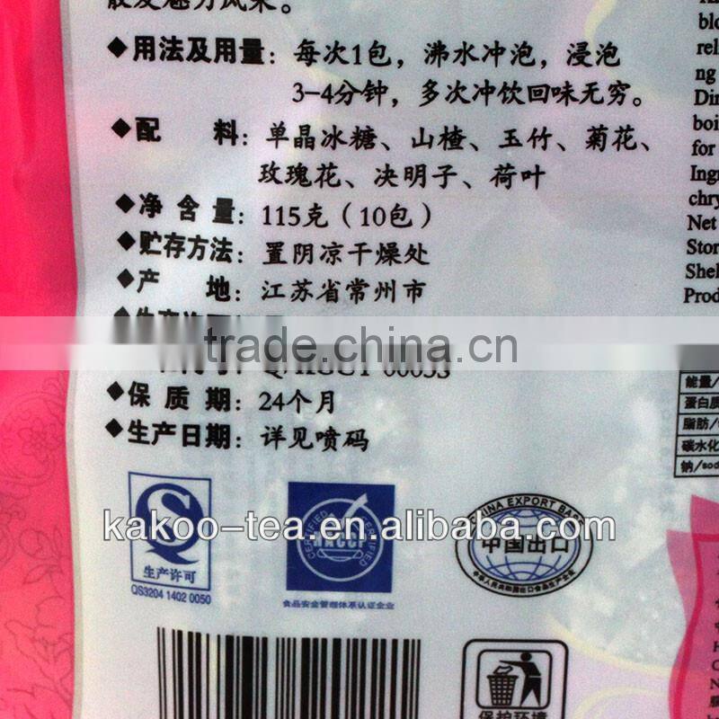 Assorted Chinese Herbal Slimming Tea