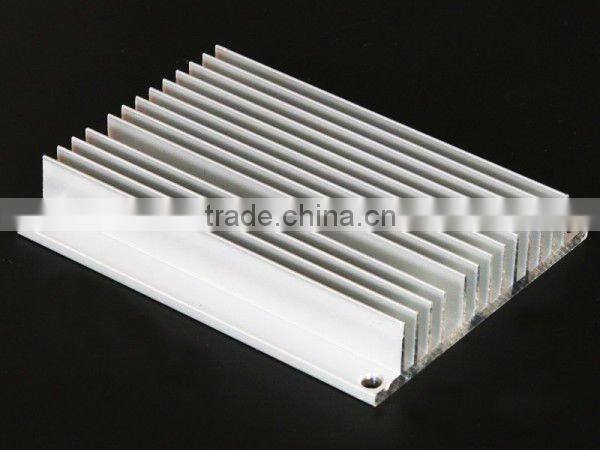 Extruded heat sink, aluminum profiles