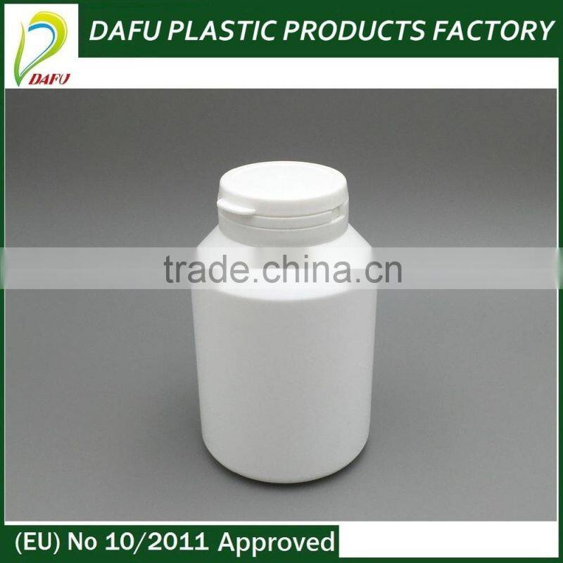 2016 Factory price 170ml pills tearing cap medical plastic bottle