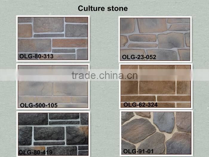 artificial decorative stone for wall cladding