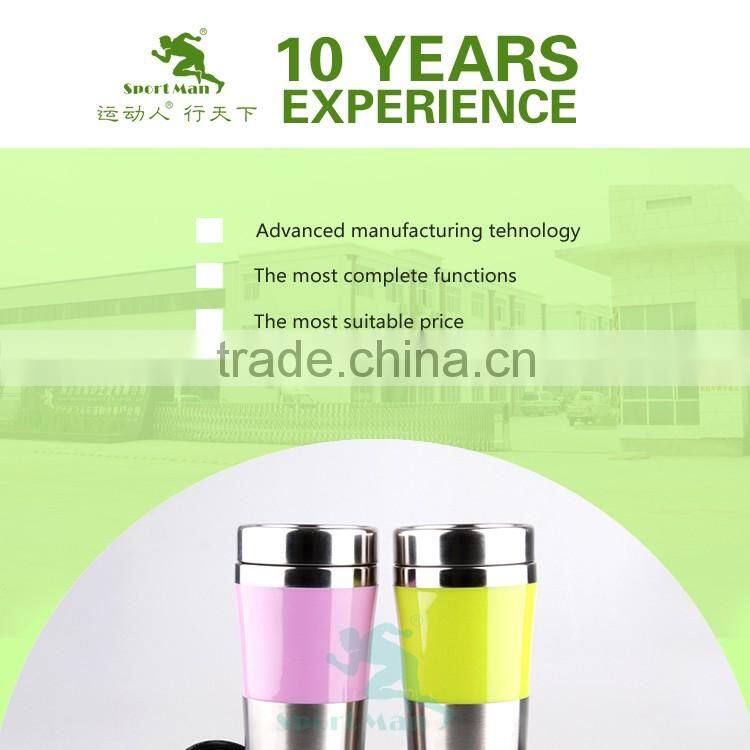 Made in China electric heating mug car travel mug double wall stainless steel rechargeable mug