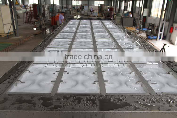 DK30 Hot sale Maquina de hielo en barra por evaporacion directa con PLC control