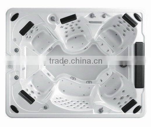 5 persons Luxury outdoor swimming hot Spa with TV