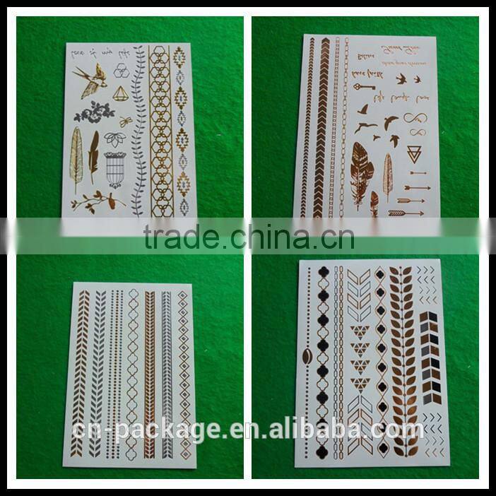 custom non-toxic body temporary tattoos,fashion tattoo sticker