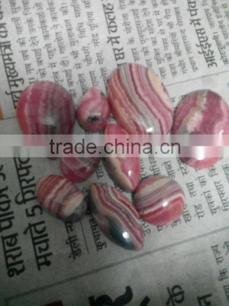 Rhodochrosite cabs