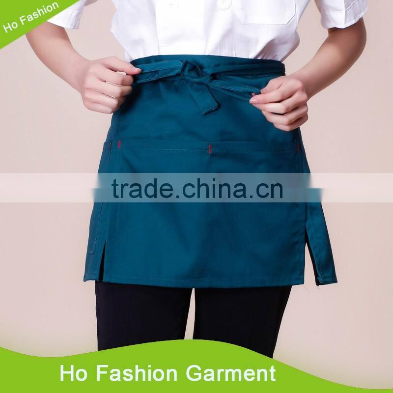 Resturant bar staff use short cotton work apron