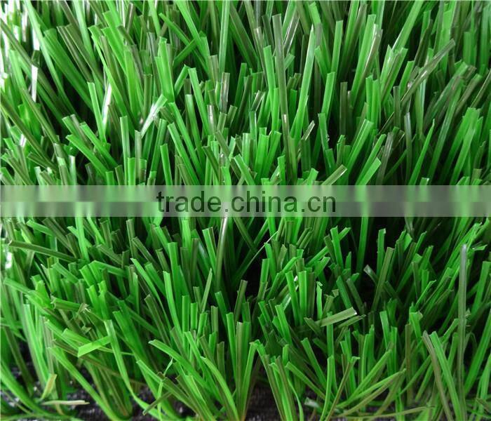S shaped monofilament 50mm height artificial grass for football field