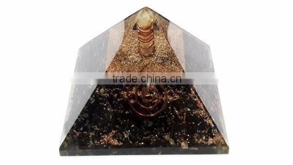 Rose Quartz Copper Wire Wrapped Orgone Antenna