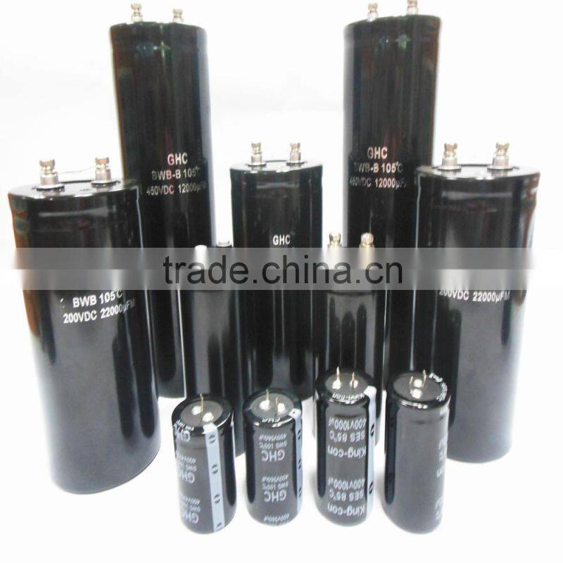 400v 6800uf AI capacitor ues for ac motor drives
