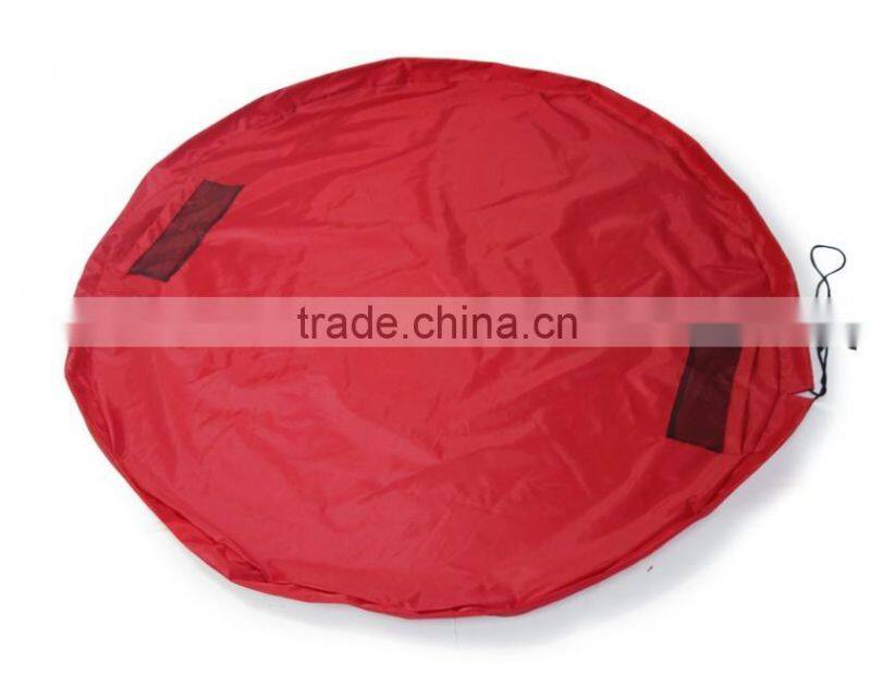 Wholesale portable toy storage mat for children, toy organizer bag quick pouch