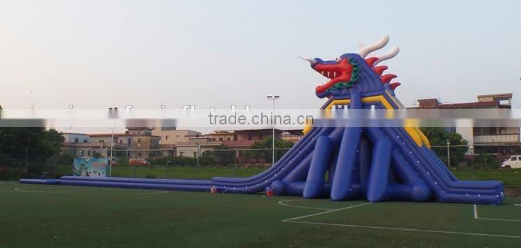 HUGE DRAGON INFLATABLE WATER SLIDE FOR ADULTS AND CHILDREN
