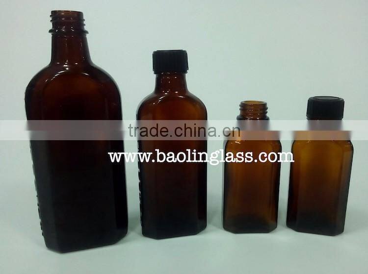 2oz 60ml health care products glass jars medicine glass bottle