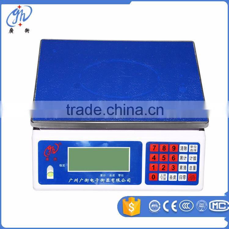 Retail Scales commercial scale price computing weighing apparatus