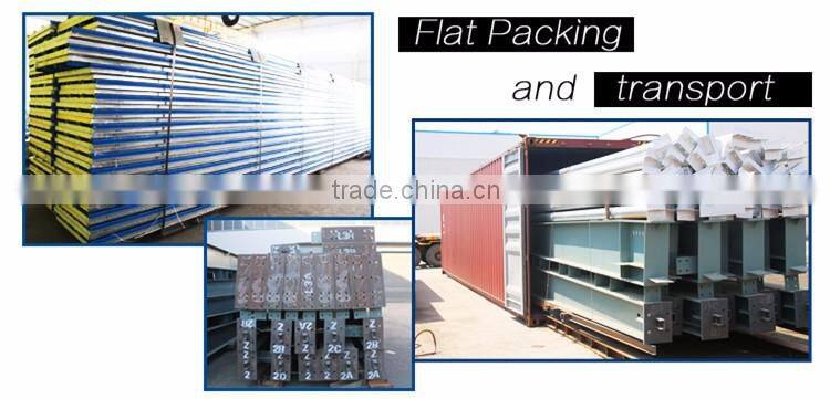 Export to Malaysia hot sale factory steel structure warehouse