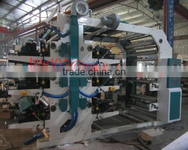 YT-6-1200 High Speed Six Color Flexo Printing Machine
