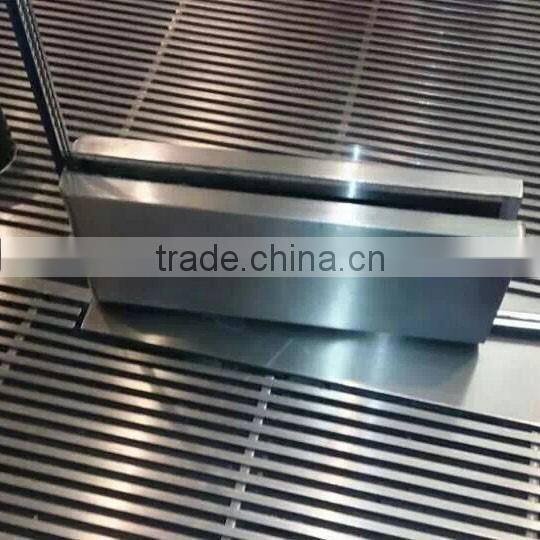 Hold open 90 degree die-casting aluminum hydraulic automatic floor spring