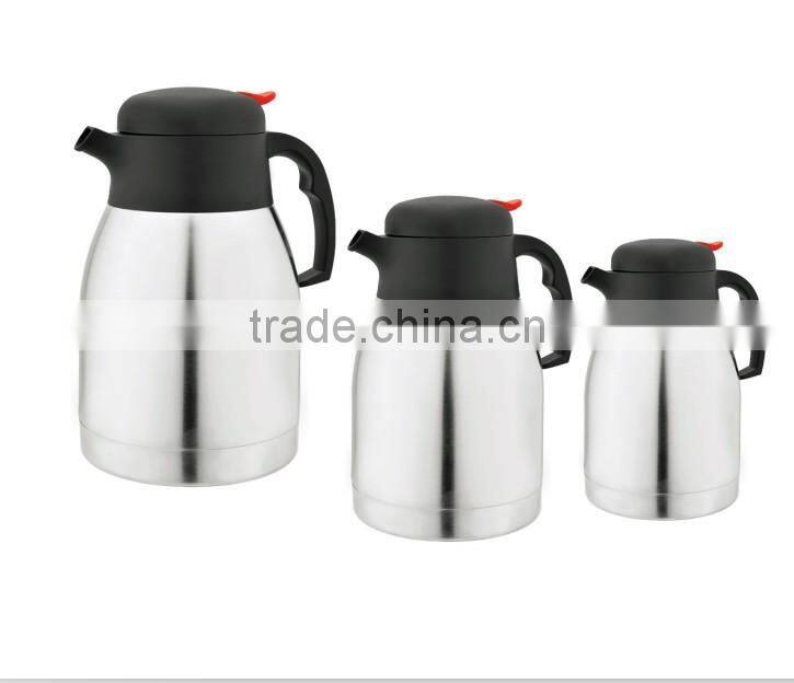 1.5L large stainless steel thermos flask with easy handle