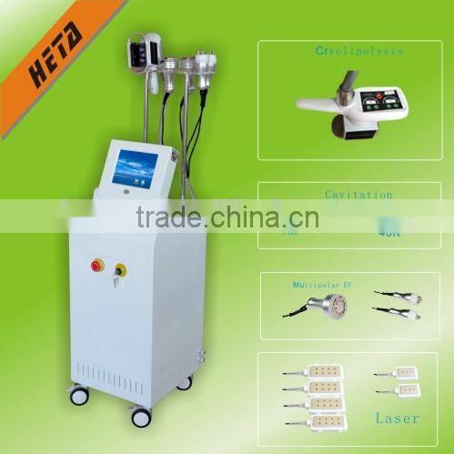 Heta H-3009 best weight loss machine!!! cryo cooling device cryolipolysis Vacuum Cavitation lipolysis Laser Weight Loss Machine