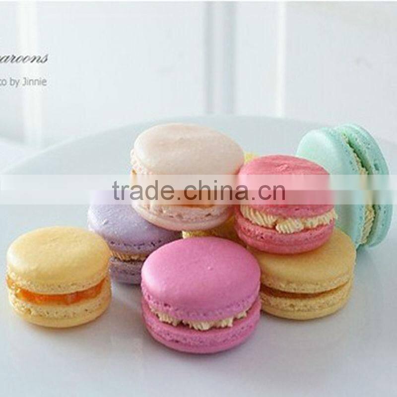 Pvc macaron attached diamond and fruits| Promotional gift for sales| Yiwu Sanqi Crafts - Fake food manufacturer in China
