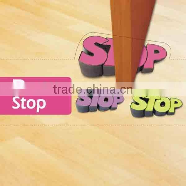 Silicone Door Stopper Wedge door parallel bars