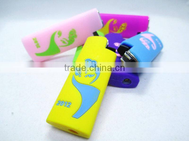 Fashionable silicon lighter cover