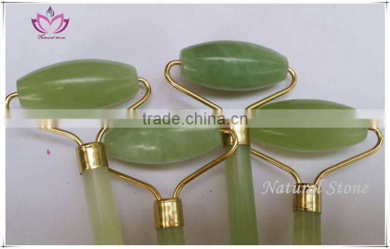 body and face lift jade roller massager face needle roller beauty care massager jade facial massage roller