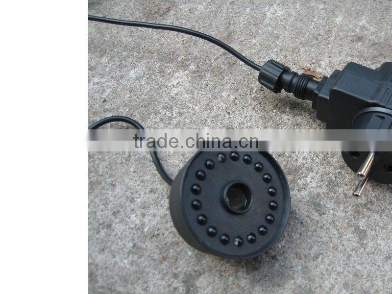 Colorful low energy LED fountain light LED fountain lamp with 48pcs lamps