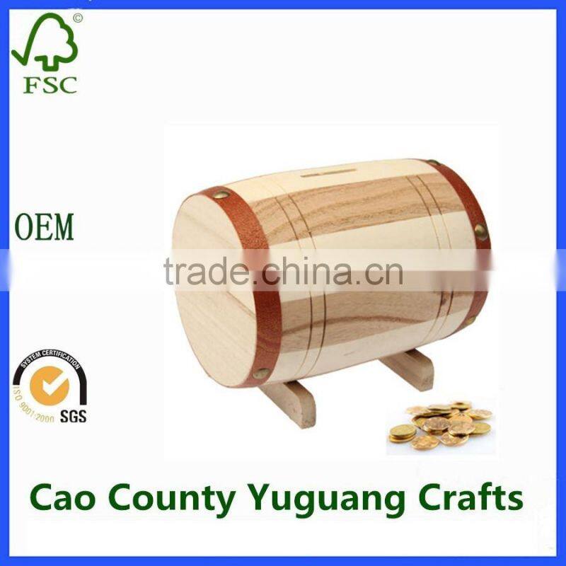 Chinese Supplier Wooden Wine Barrel, Stable Wood Craft For Sale