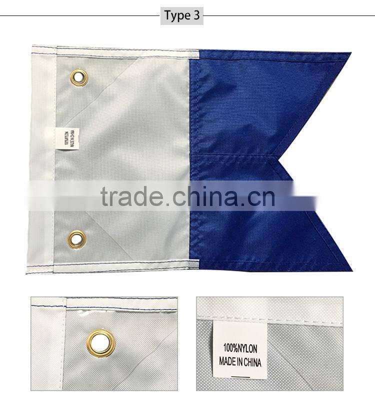 Diving flag white and red flag