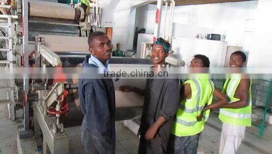 Gongyi City Meida toilet tissue paper making machine Install Abroad Whatsapp +8618537138115