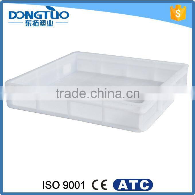 Factory directly wholesale plastic clear box, adjustable plastic storage box, round shape plastic clear box high quality