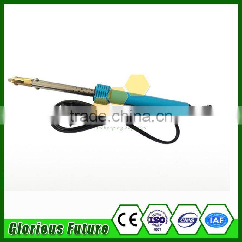 Electric wire embedder used for beeswax foundation