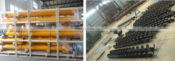 with Vibrating Hopper Inclined Screw Conveyor/Auger Feeding Machine screw conveyor