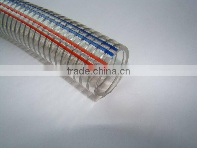 Very High Pressure pvc steel wire reinforced hose